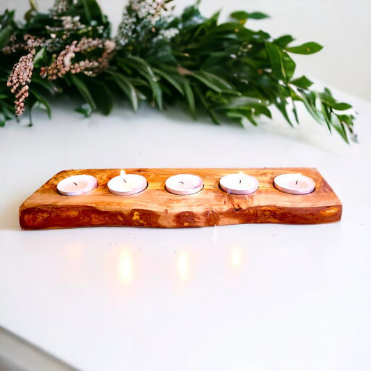Flat candle holder 5 hole