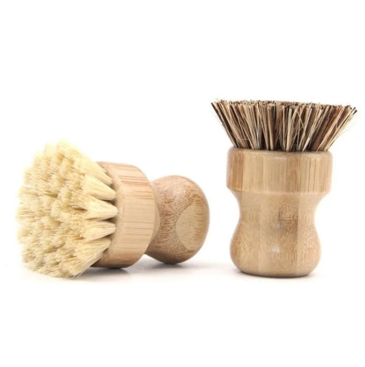 Pot Brush with a holder