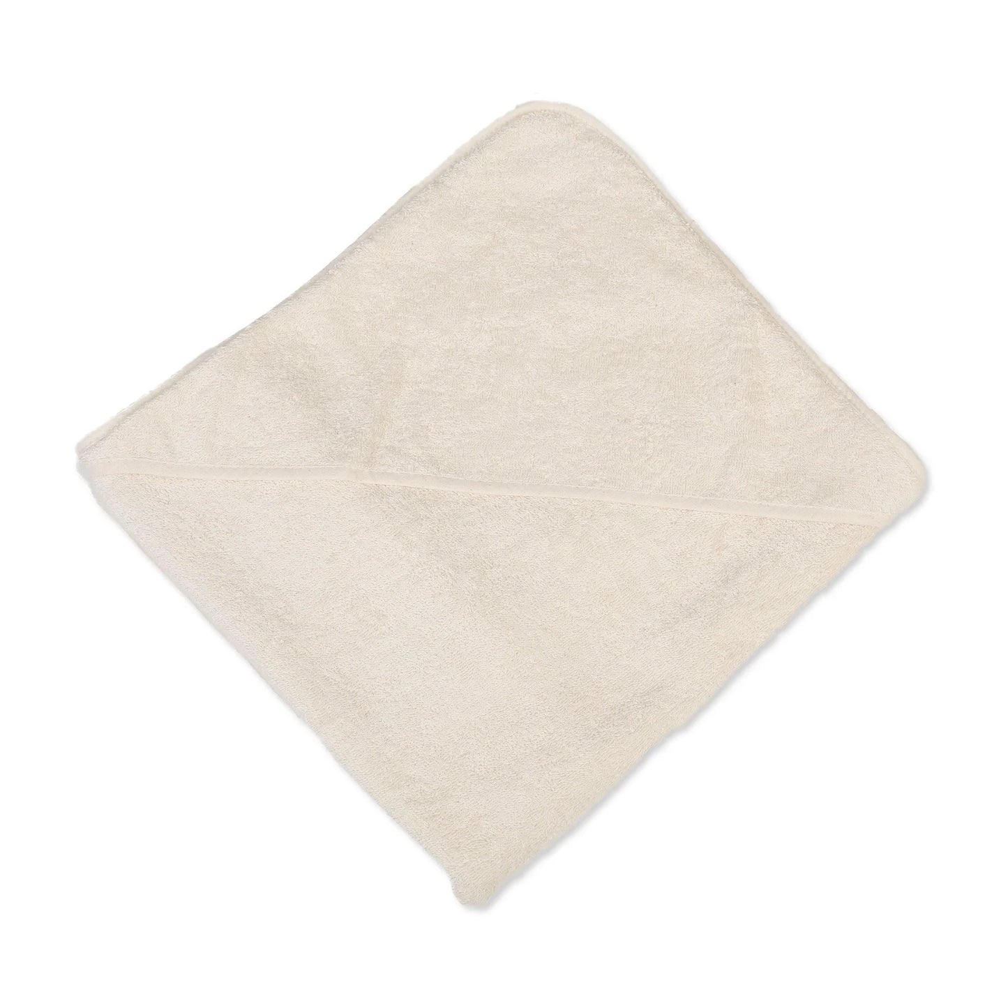 Organic cotton hooded baby towel, 100x100cm